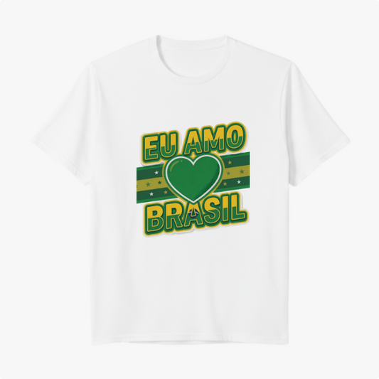 Camiseta Eu amo Brasil