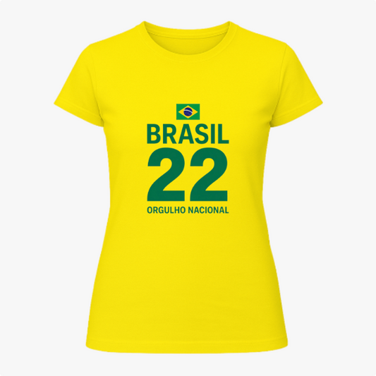 Brasil 22 – Orgulho Nacional! Baby look