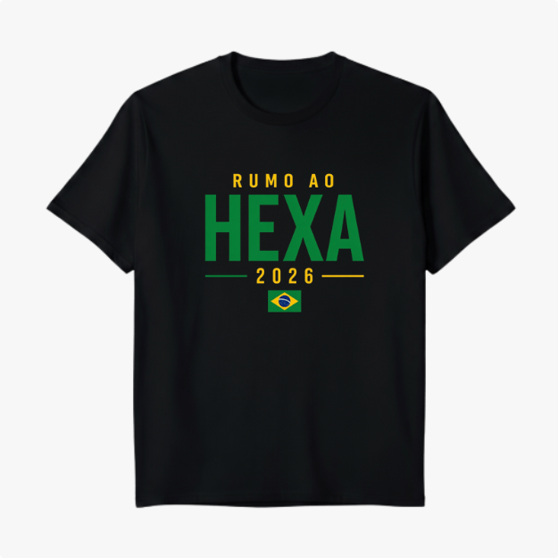 Camiseta Torcida Brasileira – Rumo ao Hexa