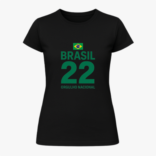 Brasil 22 – Orgulho Nacional! Baby look