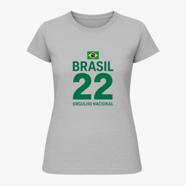 Brasil 22 – Orgulho Nacional! Baby look